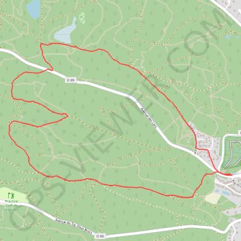 Boucle de Seignosse GPS track, route, trail