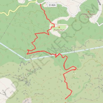 Garlaban - Pichauris GPS track, route, trail