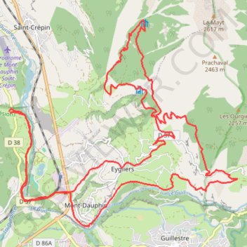 Bois Durat & Gardiole GPS track, route, trail