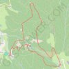 Le Pilat - Crêt de la Perdrix GPS track, route, trail