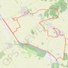 Le sentier de la Reine Blanche - Curçay-sur-Dive GPS track, route, trail