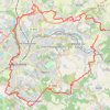 Rando vtt Transbrac 2017 Mornac GPS track, route, trail