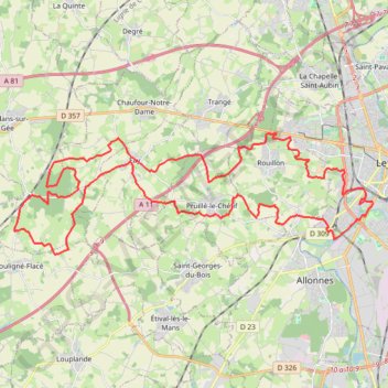 2019-04-01 - ST - fay 50km GPS track, route, trail