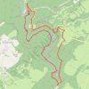 Source de la Loue - Mouthier Haute Pierre GPS track, route, trail