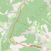 Colmars-les-Alpes - Gorges de Saint-Pierre GPS track, route, trail