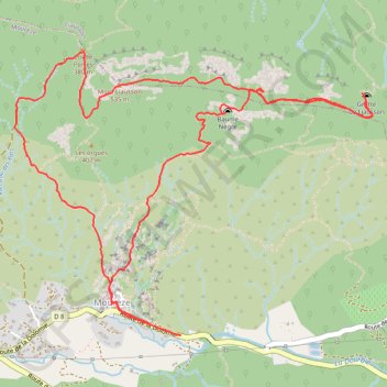 Cirque de moureze GPS track, route, trail