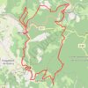 Autour de Bruniquel GPS track, route, trail
