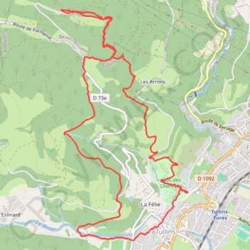 2023-01-05 parmenie GPS track, route, trail