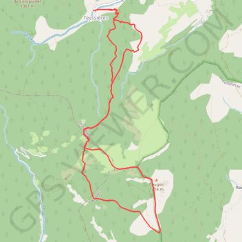LE COUGOIR GPS track, route, trail