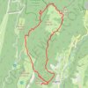 Roche rousse-gouffre berger- sornin GPS track, route, trail
