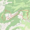 Circuit du Peu et de la Grotte - Doubs GPS track, route, trail