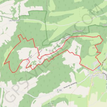 Circuit du Peu et de la Grotte - Doubs GPS track, route, trail