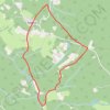Meylan, balade entre pins et chênes - Pays d'Albret GPS track, route, trail