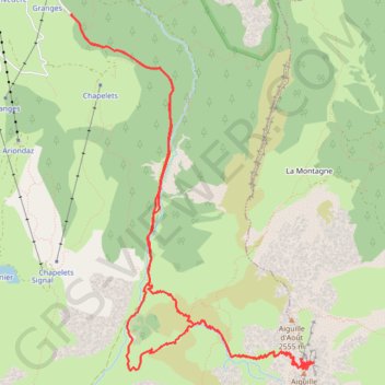 Brêche de la Portetta GPS track, route, trail