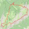 Tour des sommets Bauju - J2 GPS track, route, trail