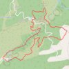 Col de Babaou-vallon du jau du Péu GPS track, route, trail