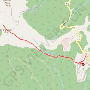 Piton Dumauzé GPS track, route, trail