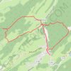 Tour du Lanchet - Lamoura GPS track, route, trail
