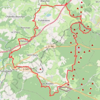 La Belle Volcanique GPS track, route, trail