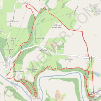 3 - trail-10km-samedi 13.07.24 GPS track, route, trail