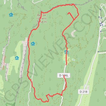38-823 GPS track, route, trail