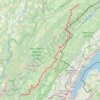 Grande traversée Jura (Mouthe-Giron) GPS track, route, trail
