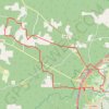 De Roquefort à Arue GPS track, route, trail