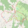 Tour de Montsalvy GPS track, route, trail
