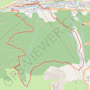 Chalet suiffet GPS track, route, trail
