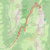 Le pas de l'ours par le col de Cherel GPS track, route, trail
