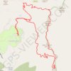 South Mount Hawkins, Sadie Hawkins and Middle Hawkins Loop GPS track, route, trail