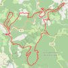 Les Gorges de l'Aveyron entre Penne, Bruniquel et Grésigne GPS track, route, trail