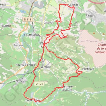 La 13ème Birado GPS track, route, trail
