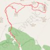 Rincon d'Alano y Alano Aralla desde Siresa (pista Reclusa) GPS track, route, trail