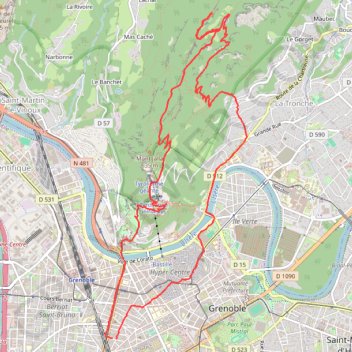 Rachais GPS track, route, trail