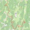 Tour du Vercors 2019 - Jour 3 GPS track, route, trail