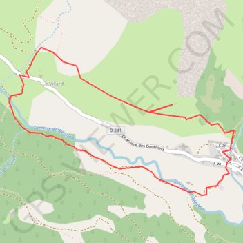 Fort de Réallon GPS track, route, trail