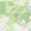 Aurignac - Boussan GPS track, route, trail