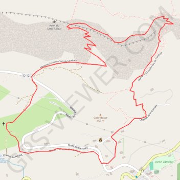 Tour de Cavillore GPS track, route, trail