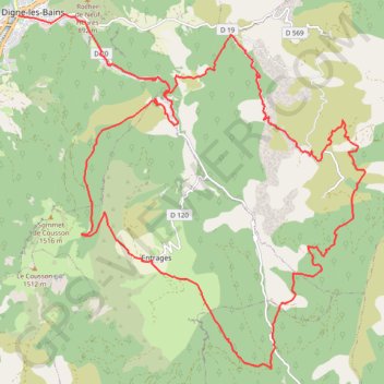 La Grande Boucle GPS track, route, trail