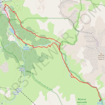 Tuéda_Saut GPS track, route, trail
