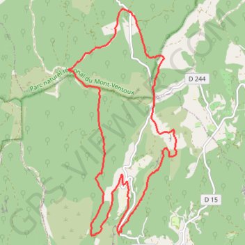 Circuit de la Senancole GPS track, route, trail