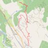 Les Guions - Champaussel par les thurifères GPS track, route, trail