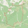Saint-Gens - Combe de Capellan GPS track, route, trail