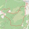 De la Roquebrussanne au Plateau d'Agnis GPS track, route, trail