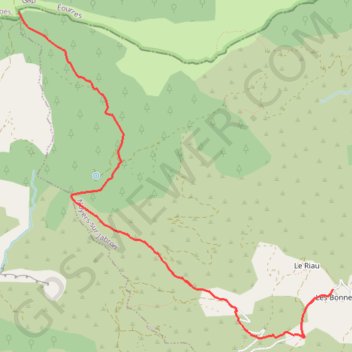 La Faïrotte GPS track, route, trail