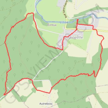 Autrebosc GPS track, route, trail