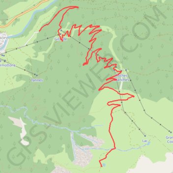Piste Erellaz GPS track, route, trail