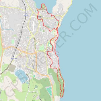 Entre ville et nature - Istres GPS track, route, trail
