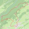 Les gorges de la Bienne, séjour à Lamoura GPS track, route, trail